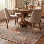 Weda Medallion Rug | Brown