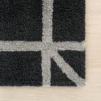 Sivra Bordered Rug | Blue