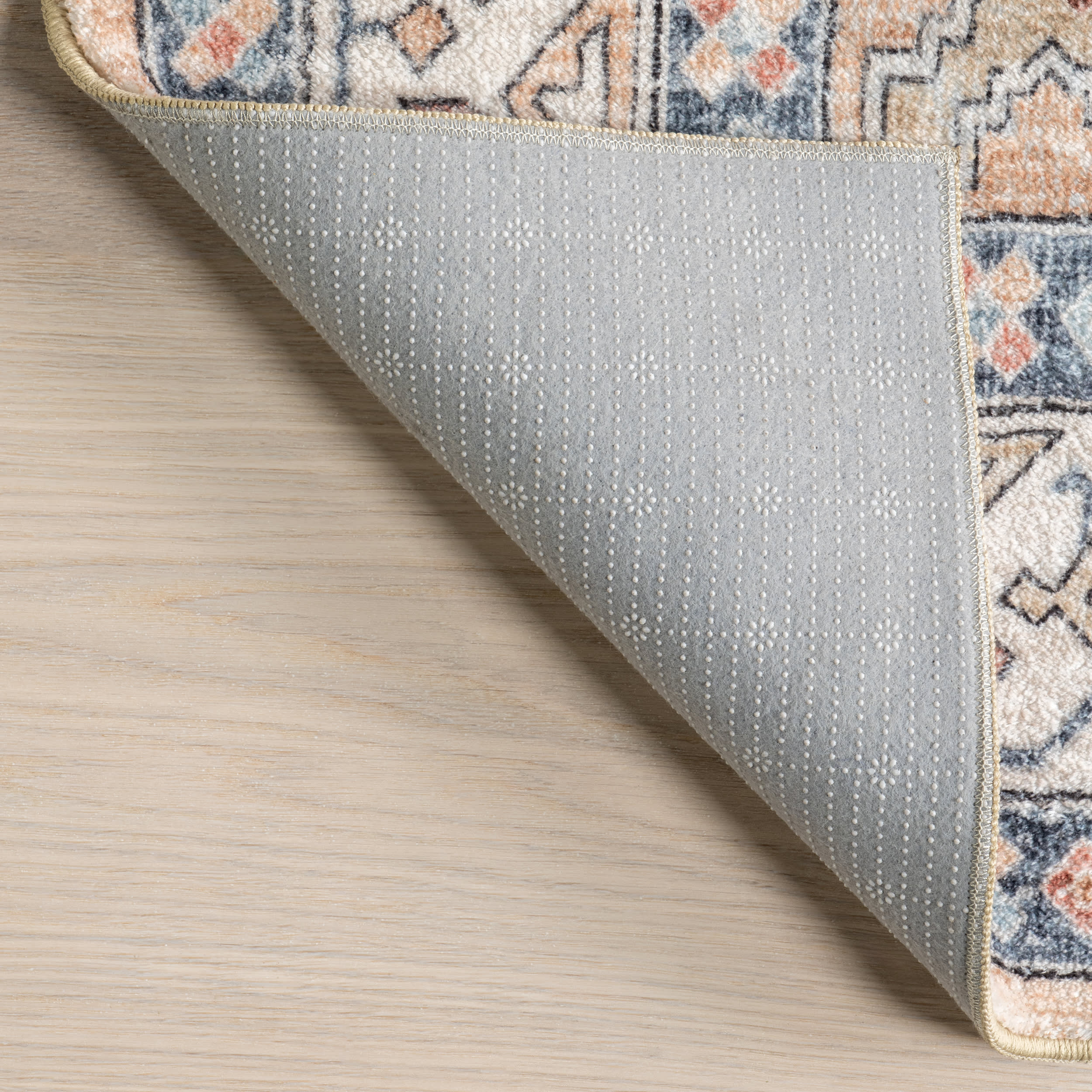 Arsenia Vintage Medallion Washable Rug | Sand