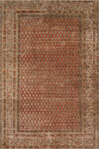 Melin Distresed Washable Rug | Orange