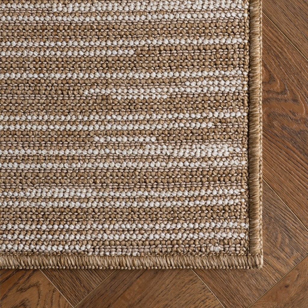 Dilara Transitional Abstract Indoor/Outdoor Rug | Natural Ivory