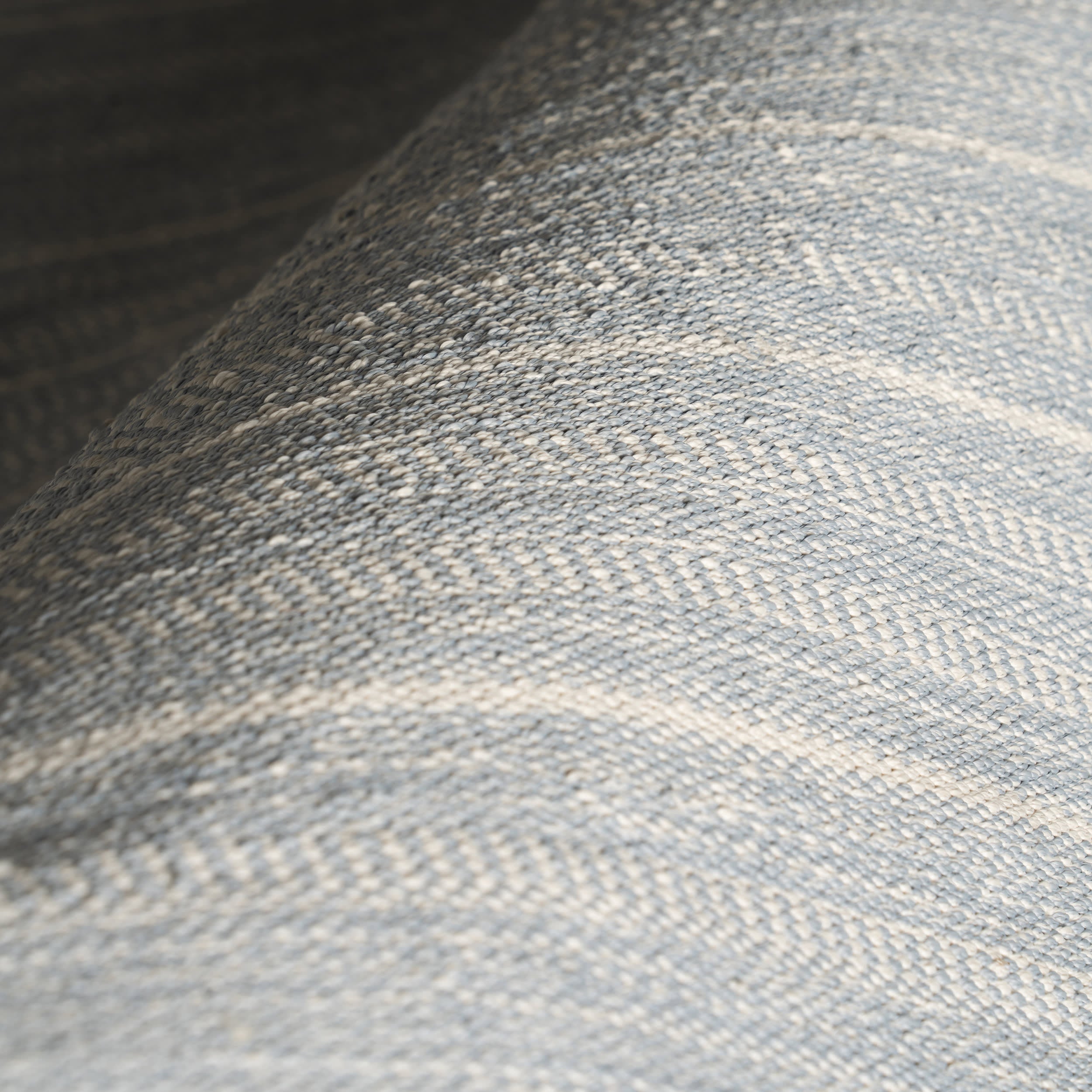 Skipper Stripe Handwoven Indoor/Outdoor Rug | Swedish Blue