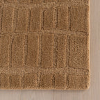 Avela Textured Abstract Rug | Tan