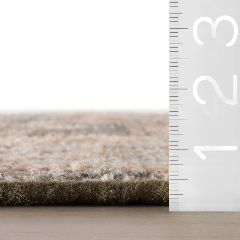 Nira Hand Loomed Wool Rug | Brown