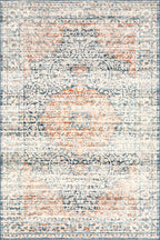 Antonia Vintage Medallion Rug | Beige