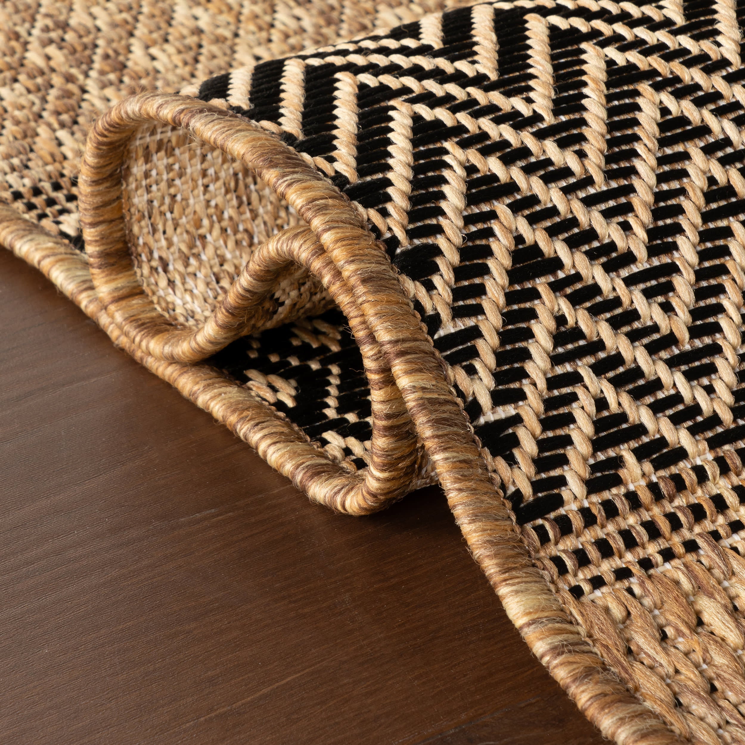 Vielle Modern Abstract Indoor/Outdoor Rug | Grey