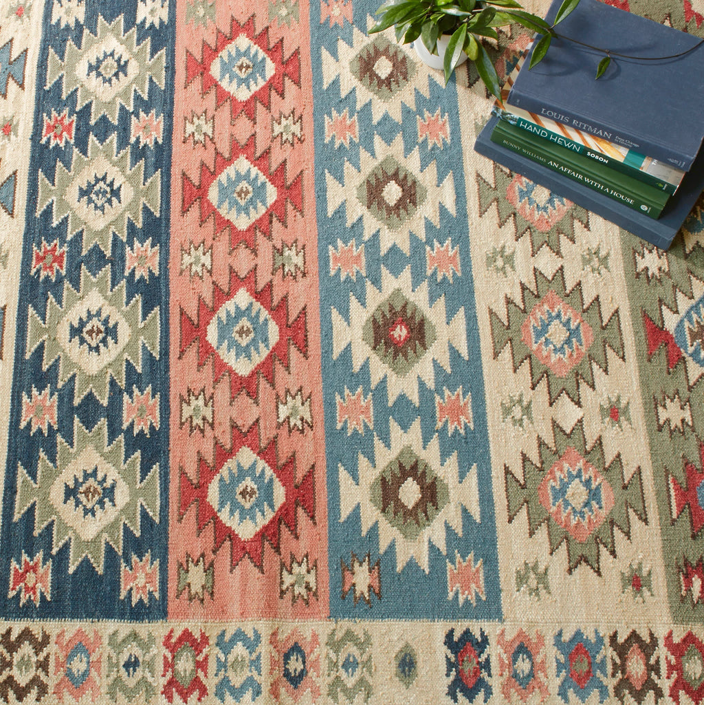 Balsam Kilim Handwoven Wool Rug | Multi