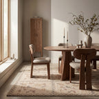 Nyme Floral and Paisley Farmhouse Rug | Sand
