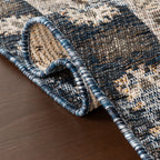 Liamara Traditional Medallion Indoor/Outdoor Rug | Grey