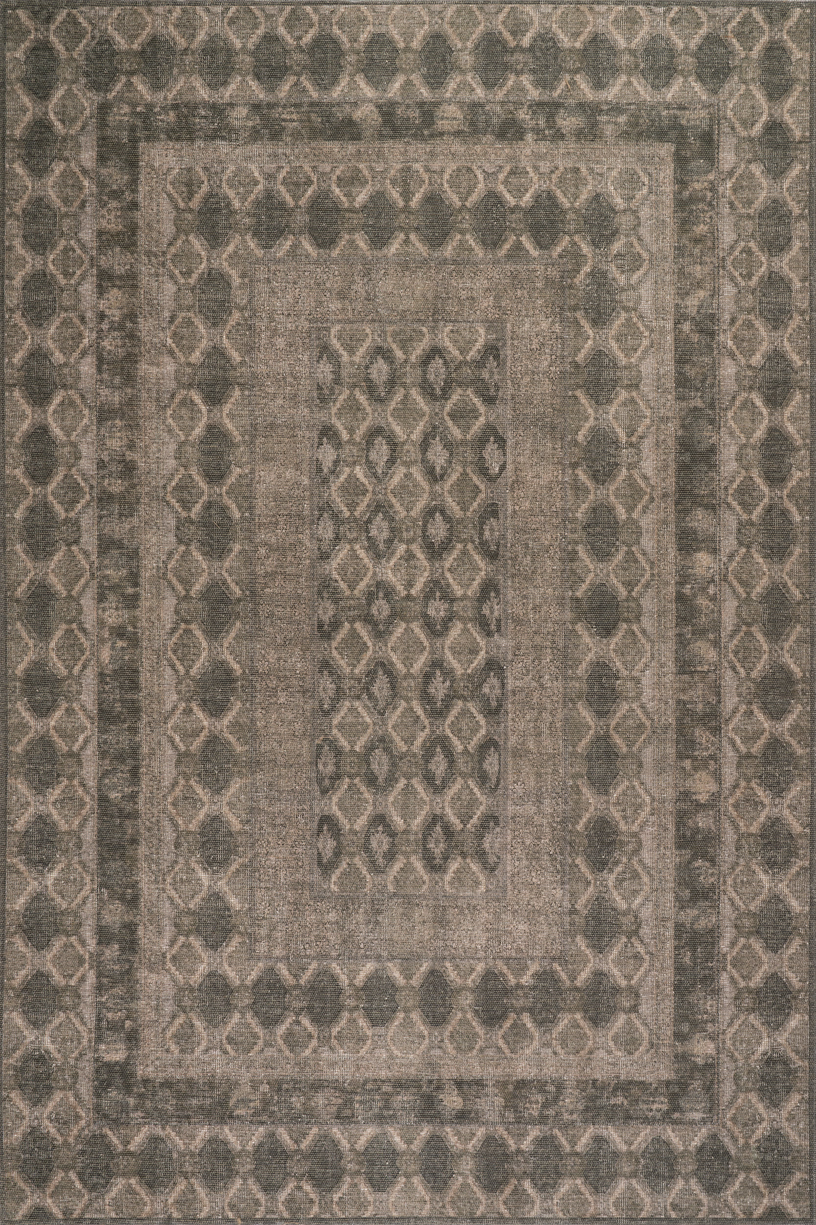 Ravika Traditional Vintage & Distressed Rug | Blue Image principale du produit