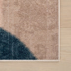 Jenice Abstract Washable Rug | Multicolor