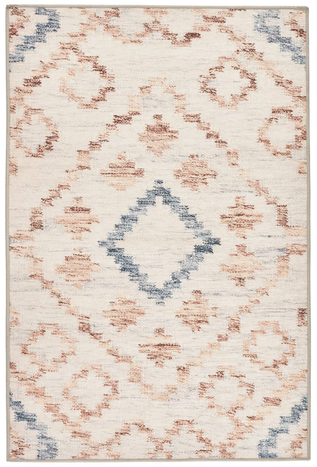 Jelly Roll Machine Washable Rug | Sky