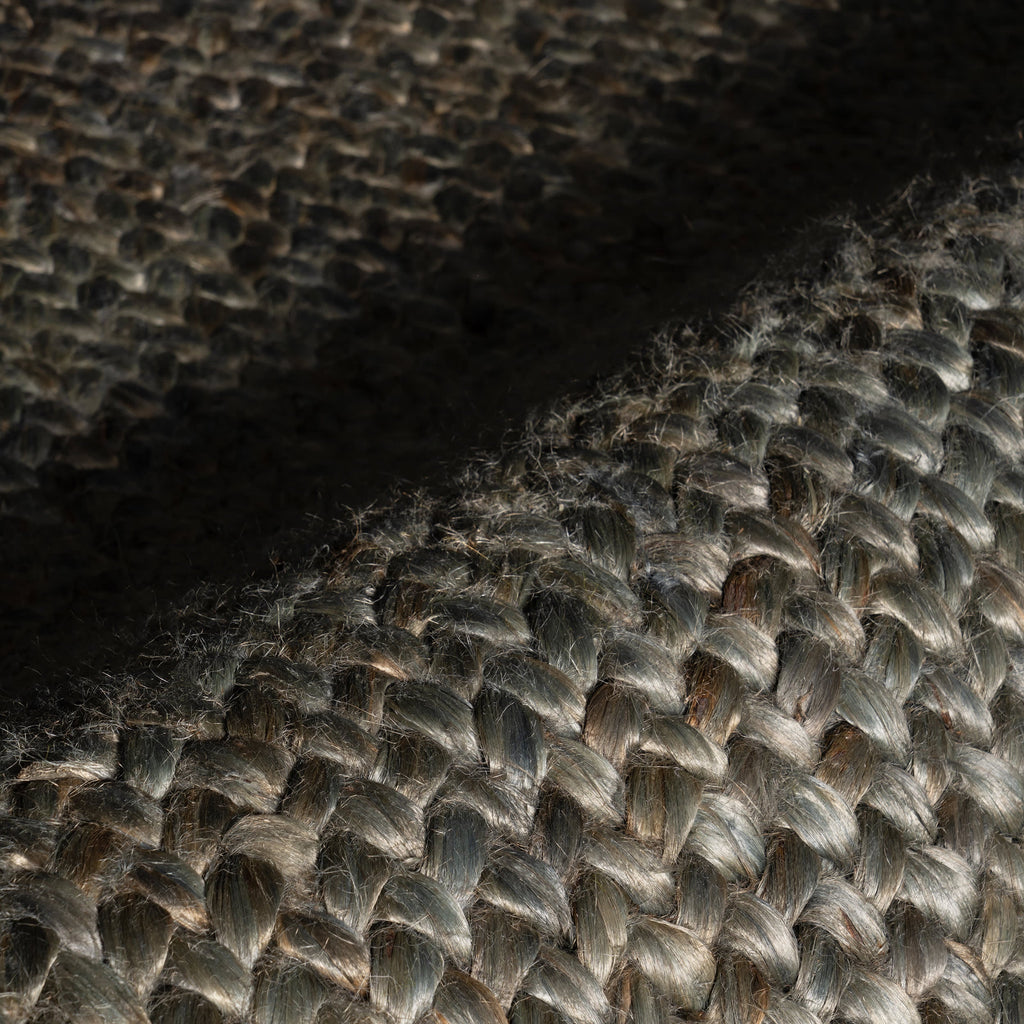 Thale Textured Handmade Jute Rug | Green