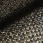 Thale Textured Handmade Jute Rug | Green