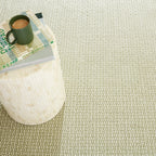 Miss Muffet Handwoven Cotton Rug | Olive