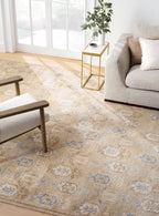 Ashby Hand Knotted Wool Rug | Taupe