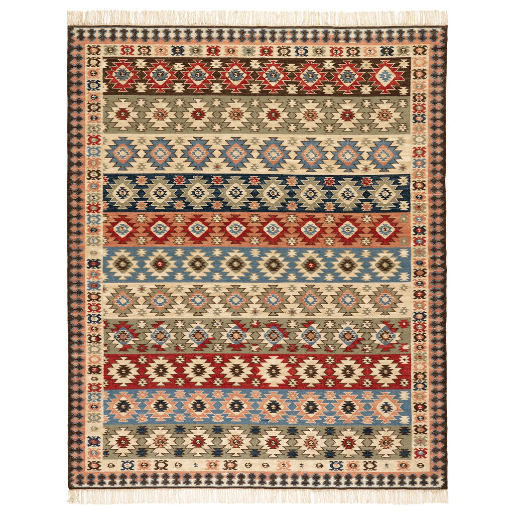 Balsam Kilim Handwoven Wool Rug | Multi