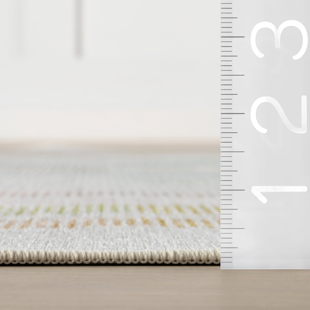 Chevron Machine Washable Rug | Multi