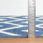 Elizabeth Machine Washable Rug | Navy