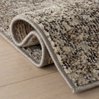 Abstract Nebula Rug | Grey