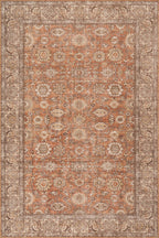 Ariza Hand Tuffted Wool Rug | Orange