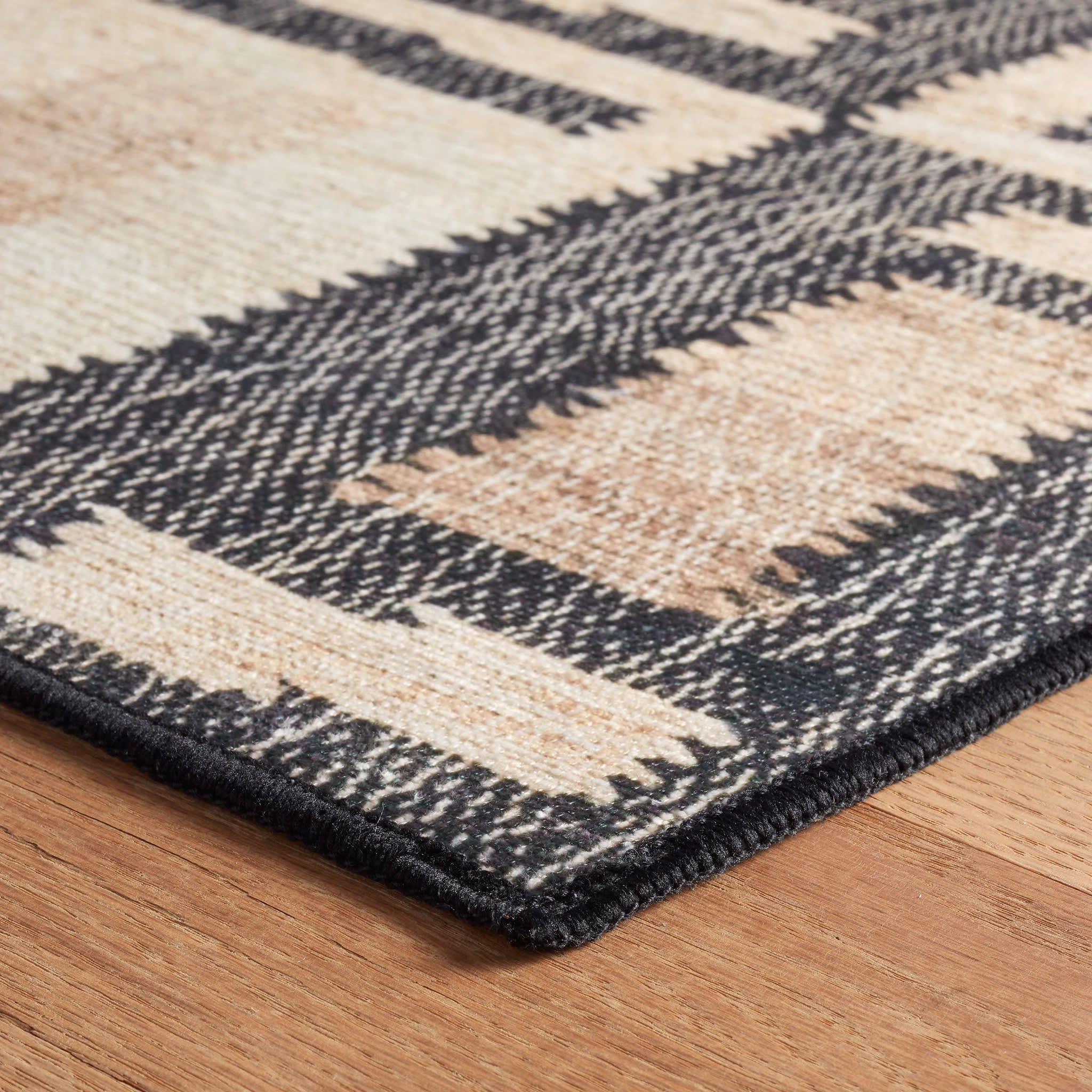 Cassia Machine Washable Rug | Natural