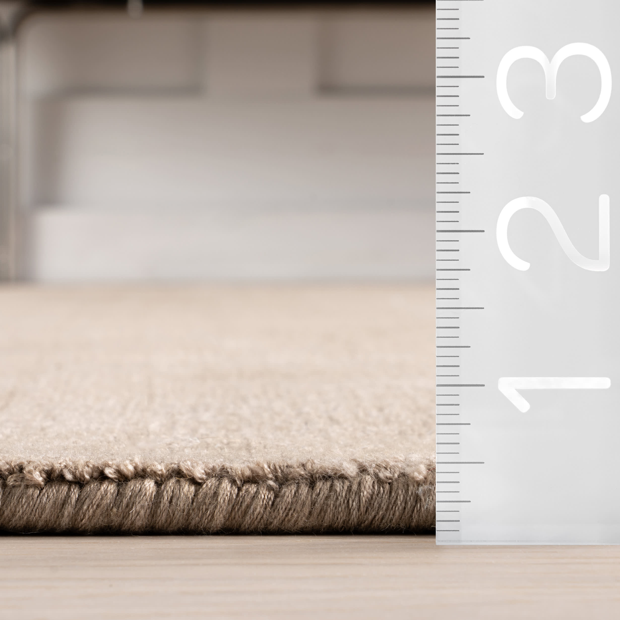 Alva Hand Loom Knotted Viscose Rug | Taupe