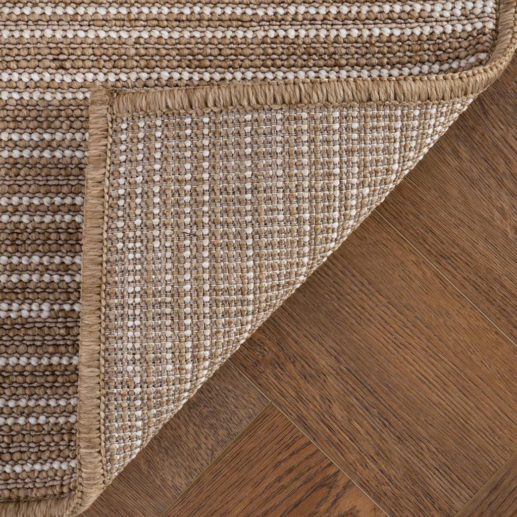 Dilara Transitional Abstract Indoor/Outdoor Rug | Natural Ivory