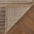 Dilara Transitional Abstract Indoor/Outdoor Rug | Natural Ivory