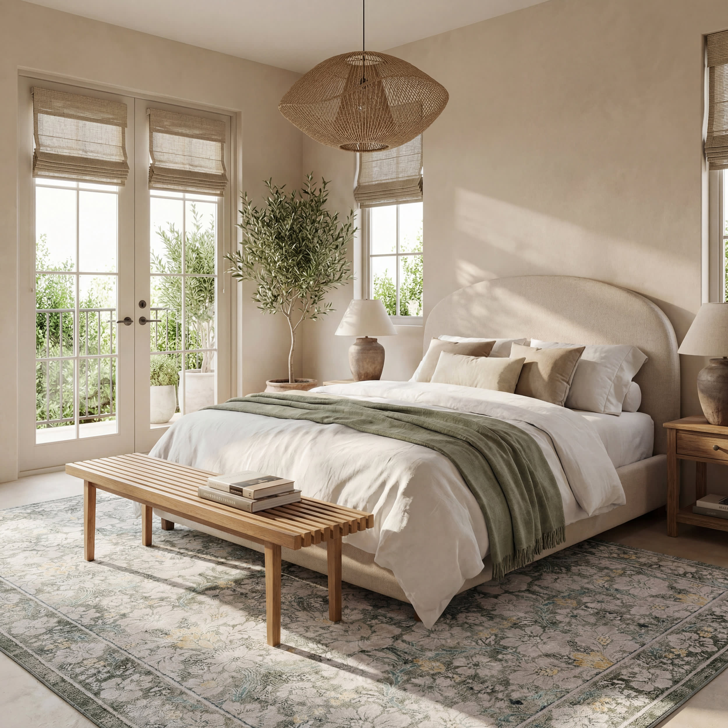 Kinice Traditional Floral Washable Rug | Grey