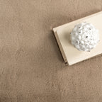 Waverly Double Faux Sheepskin Pelt Plush Cloud Washable Rug | Camel