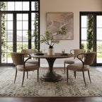 Veloura Traditional Bordered Washable Rug | Green