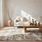 Patty Washable Rainy Days Rug | Green