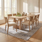 Glacier Abstract Washable Rug | Grey