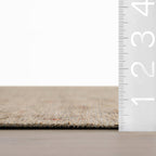 Tiye Traditional Floral & Paisley Rug | Beige