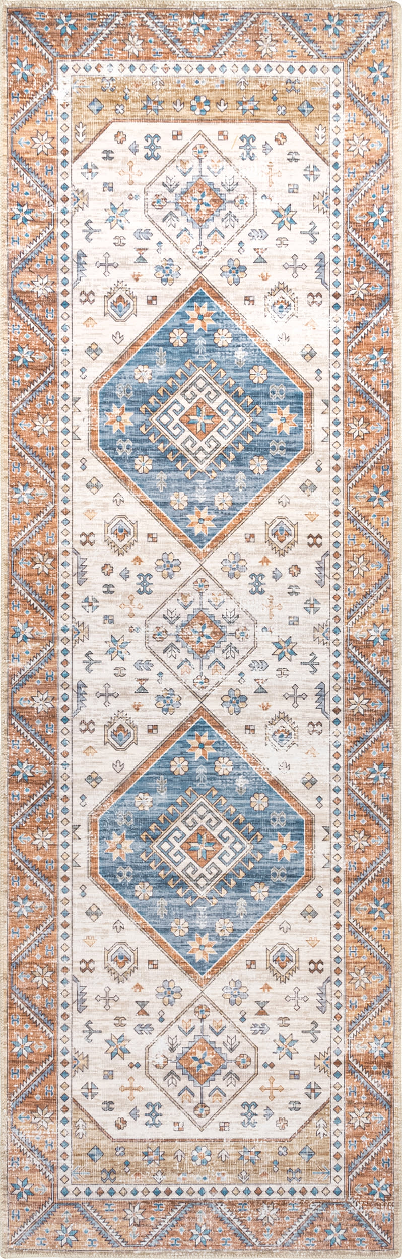 Natasha Medallion Washable Rug | Multicolor Main image