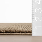 Chandani Abstract Washable Rug | Sand
