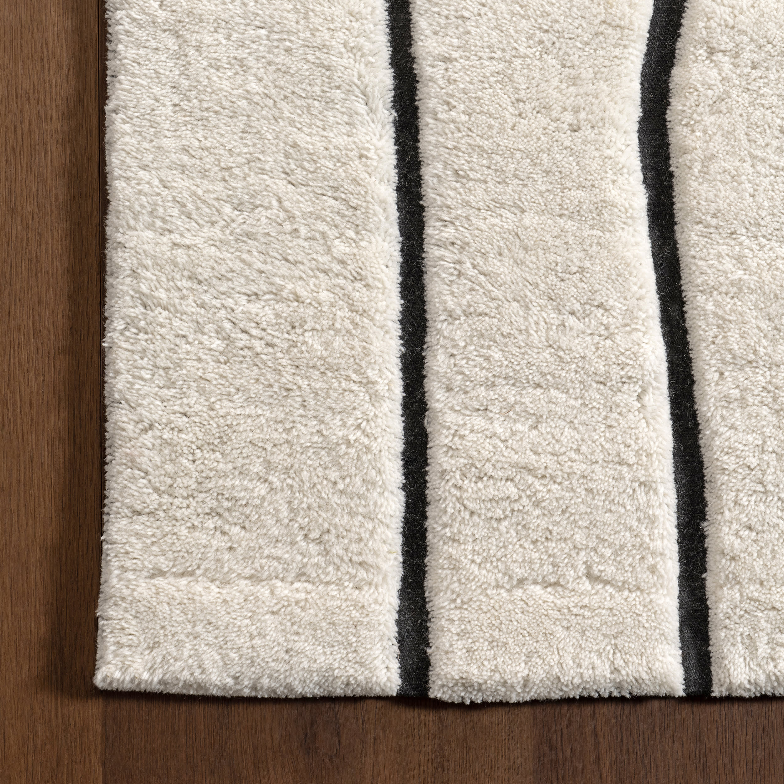 Nazco Abstract New Zealand Wool Rug | Charcoal