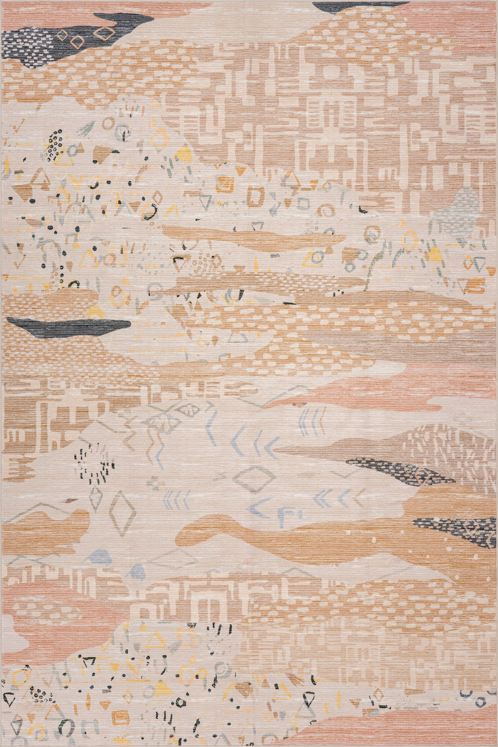 Sonace Moroccan Washable Rug | Sand