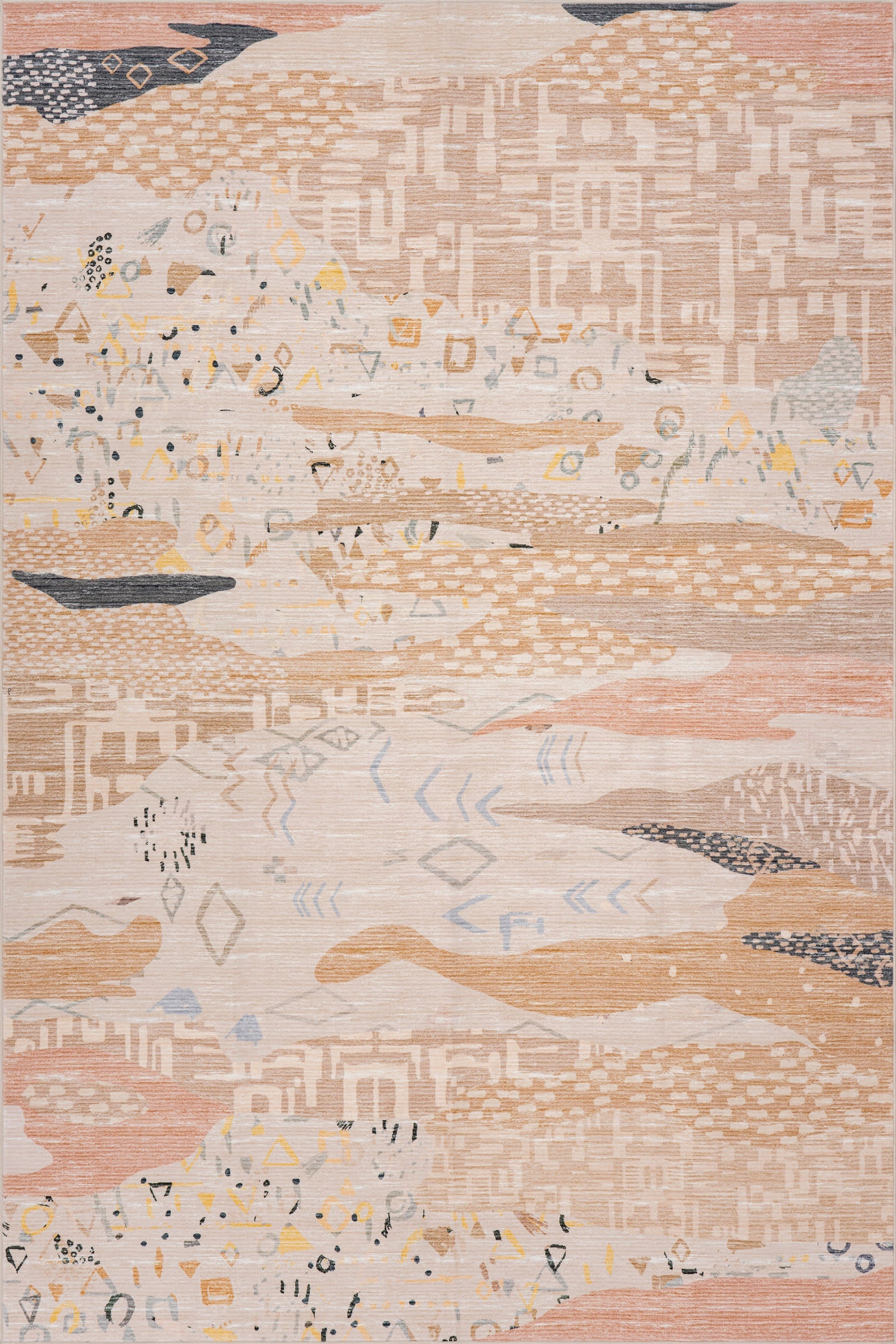 Sonace Moroccan Washable Rug | Sand Image secondaire du produit