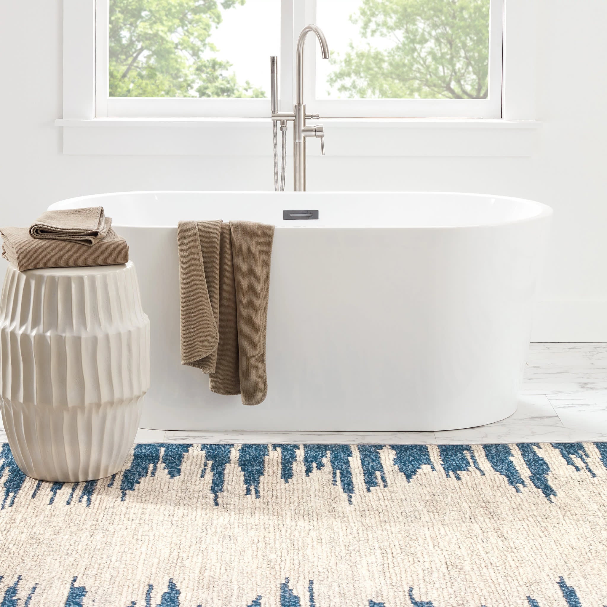 Moss Machine Washable Rug | Moonlight Image secondaire du produit