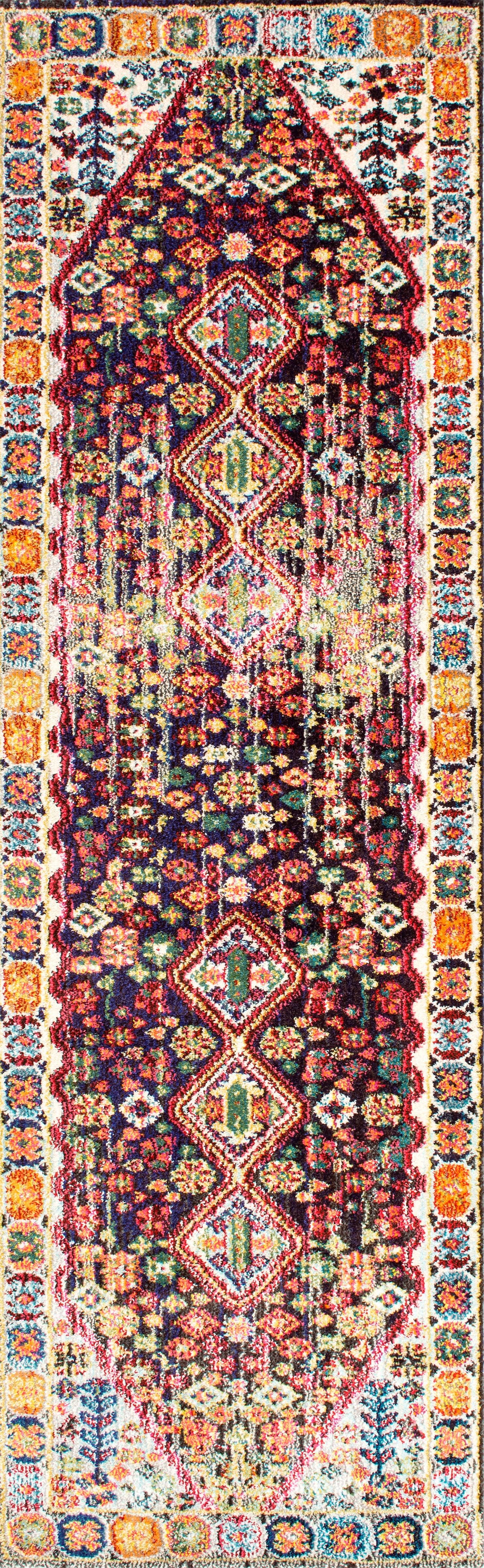 Vibrant Meadow Rug | Black Main image