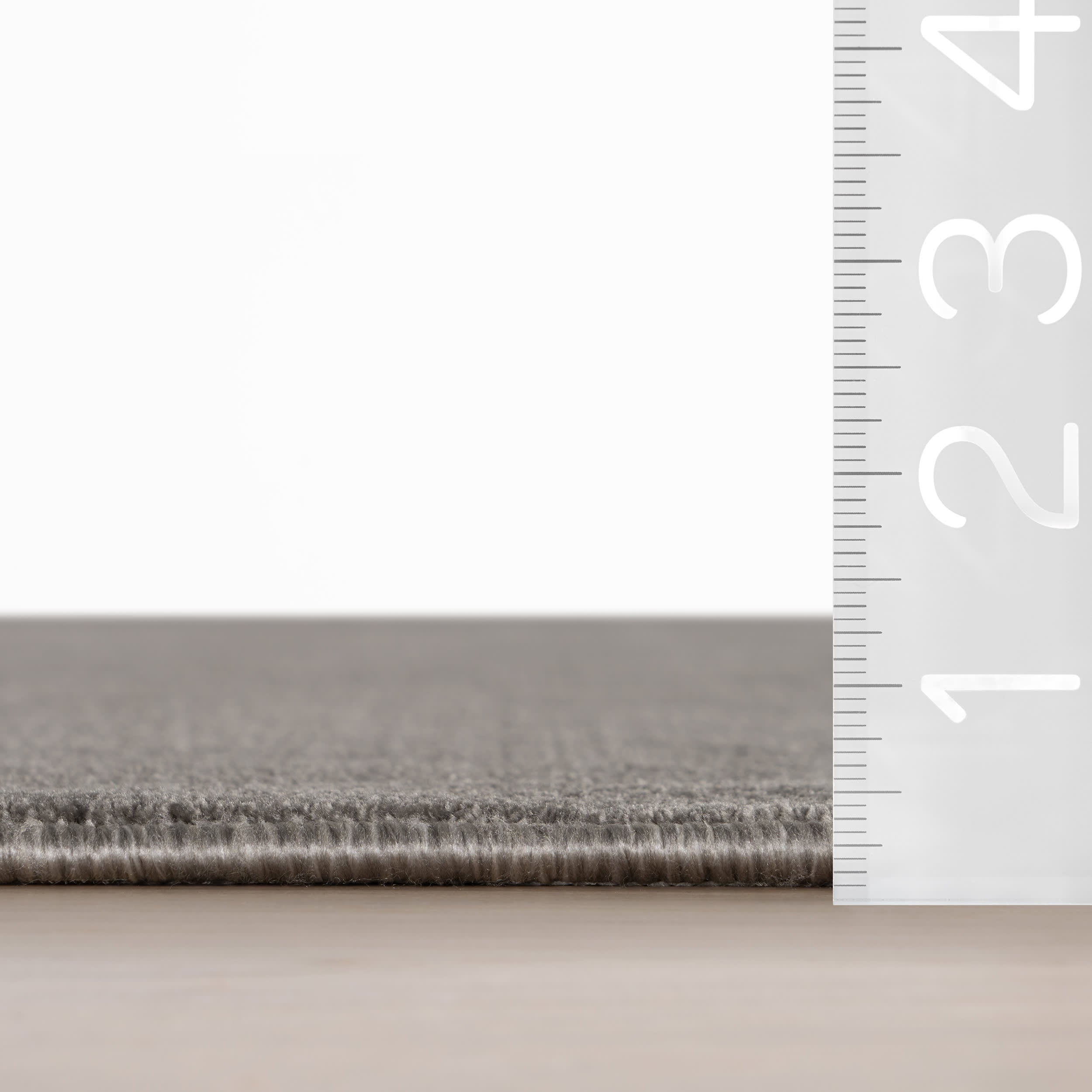 Ranya Modern Solid Rug | Grey