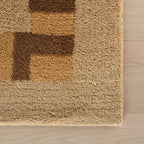 Sabrine Bordered Rug | Tan