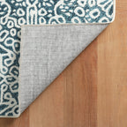 Temple Machine Washable Rug | Ink
