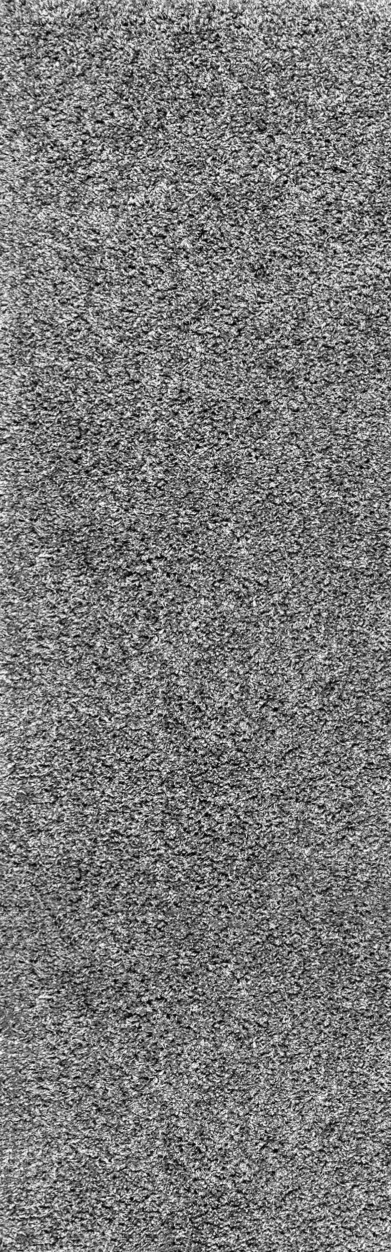 Plush Solid Shaggy Rug | Grey Main image