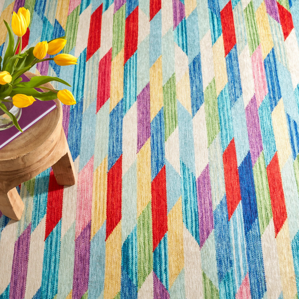 Hotline Machine Washable Rug | Multi