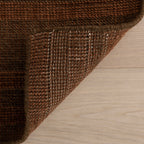 Oriya Wool Modern Transitional Rug | Rust