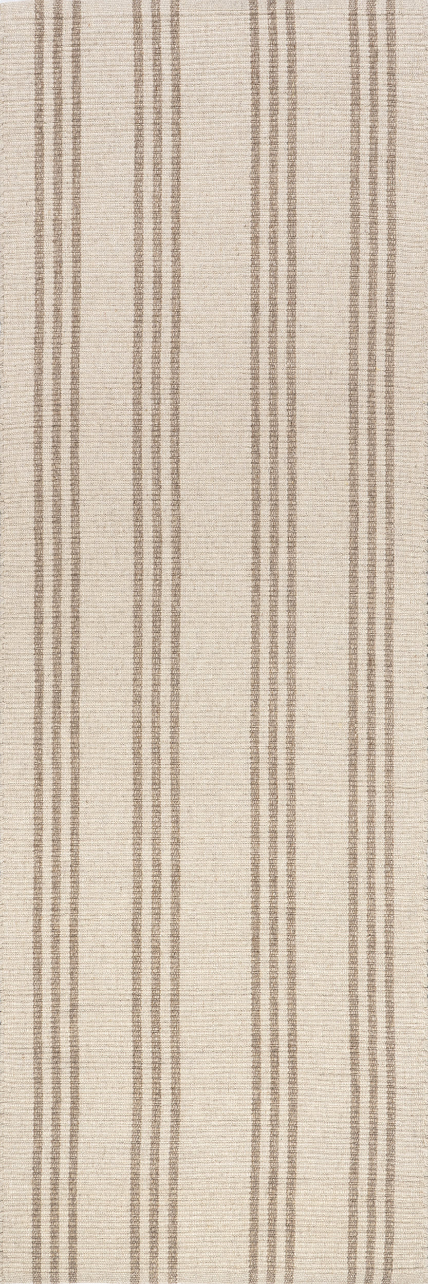Hawthorn Striped Wool Rug | Ivory Main image