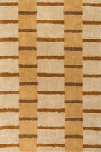Saga Geometric Rug | Amber